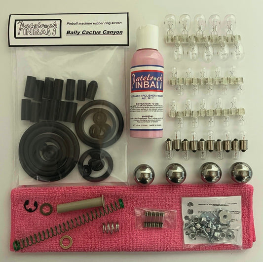 Bally Cactus Canyon Pinball Machine Maintenance Kit