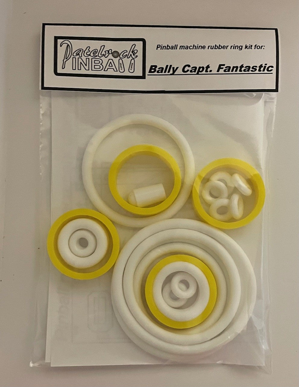 Bally Capt. Fantastic and the Brown Dirt Cowbay Pinball Machine Rubber Ring Kit