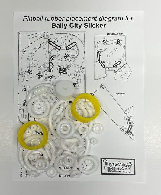 Bally City Slicker Pinball Machine Maintenance Kit