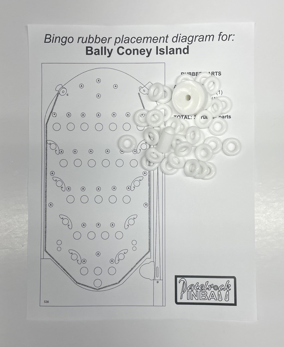 Bally Coney Island Bingo Machine Maintenance Kit