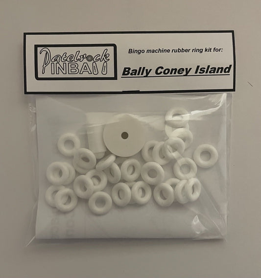 Bally Coney Island Bingo Machine Rubber Ring Kit