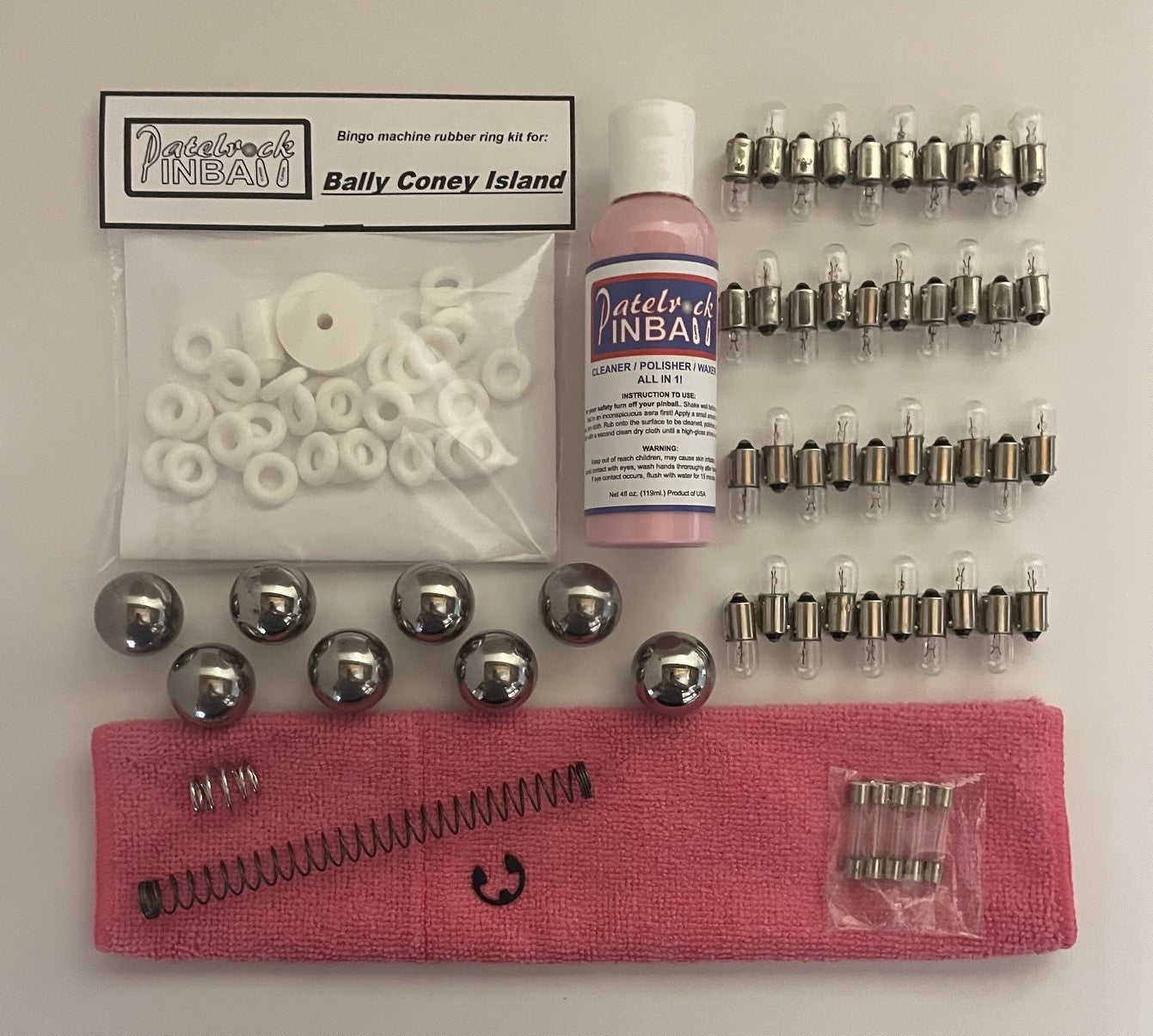 Bally Coney Island Bingo Machine Maintenance Kit