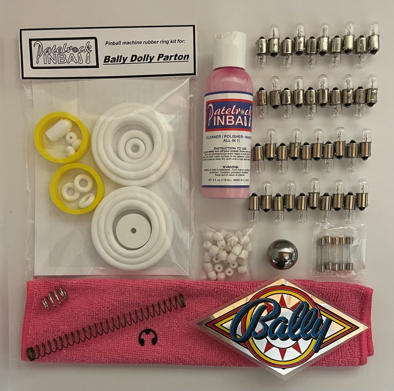 Bally Dolly Parton Pinball Machine Maintenance Kit
