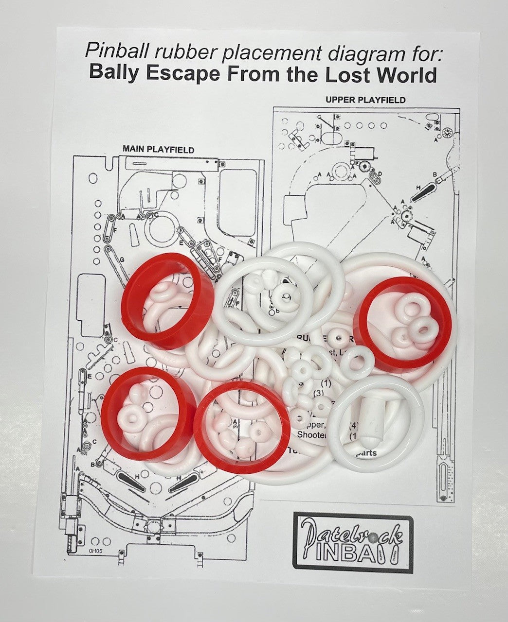 Bally Escape from the Lost World Pinball Machine Maintenance Kit