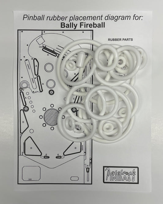 Bally Fireball | Electro-Mecanical Pinball Machine Maintenance Kit