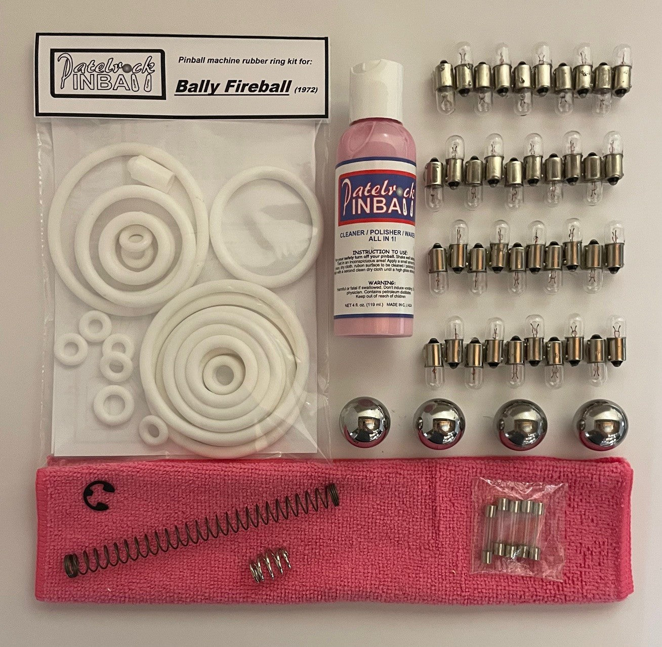 Bally Fireball | Electro-Mecanical Pinball Machine Maintenance Kit