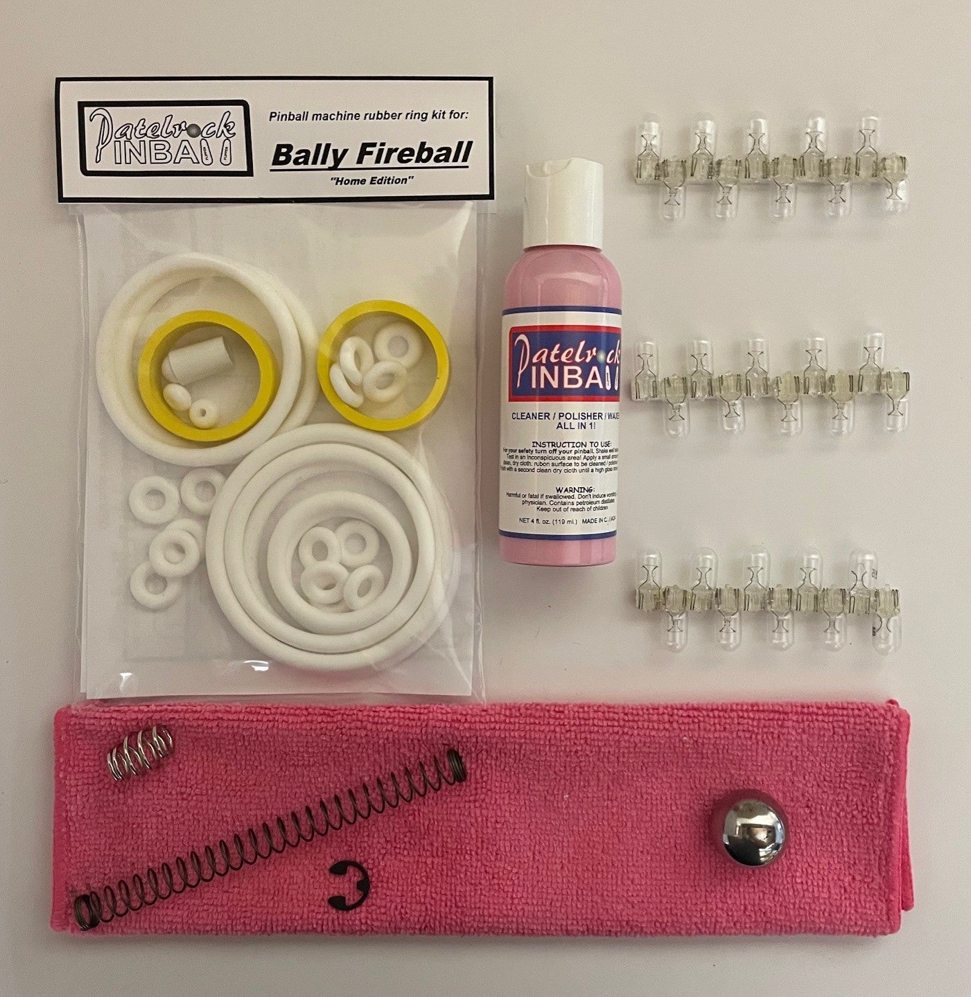Bally Fireball (Home) Pinball Machine Maintenance Kit