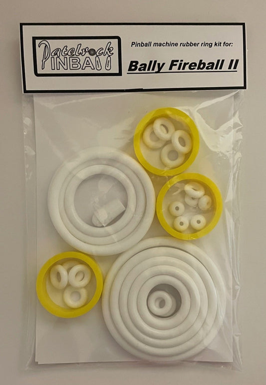 Bally Fireball II Pinball Machine Rubber Ring Kit