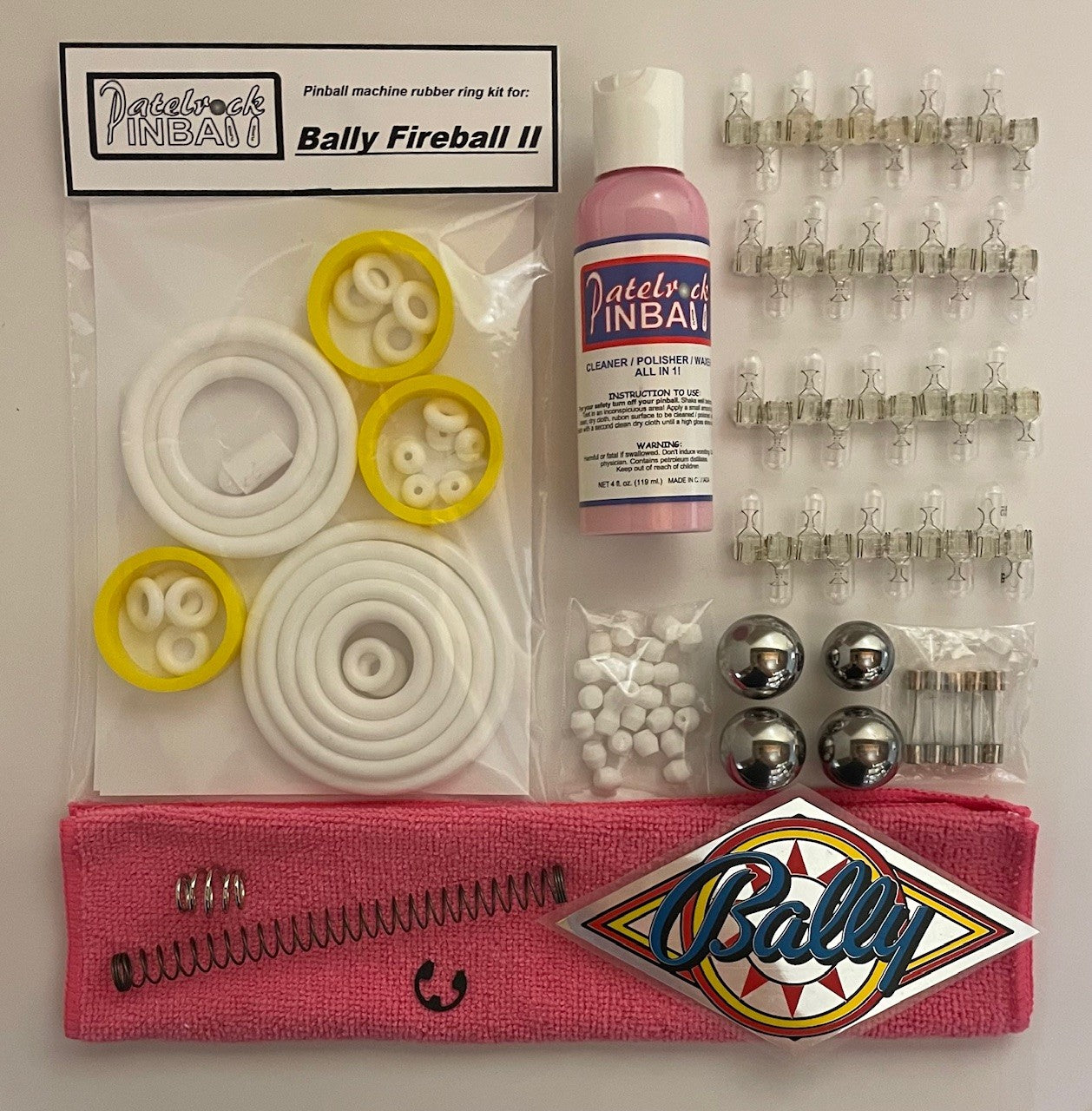 Bally Fireball II Pinball Machine Maintenance Kit