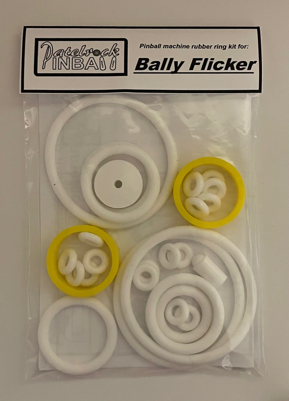 Bally Flicker Pinball Machine Rubber Ring Kit
