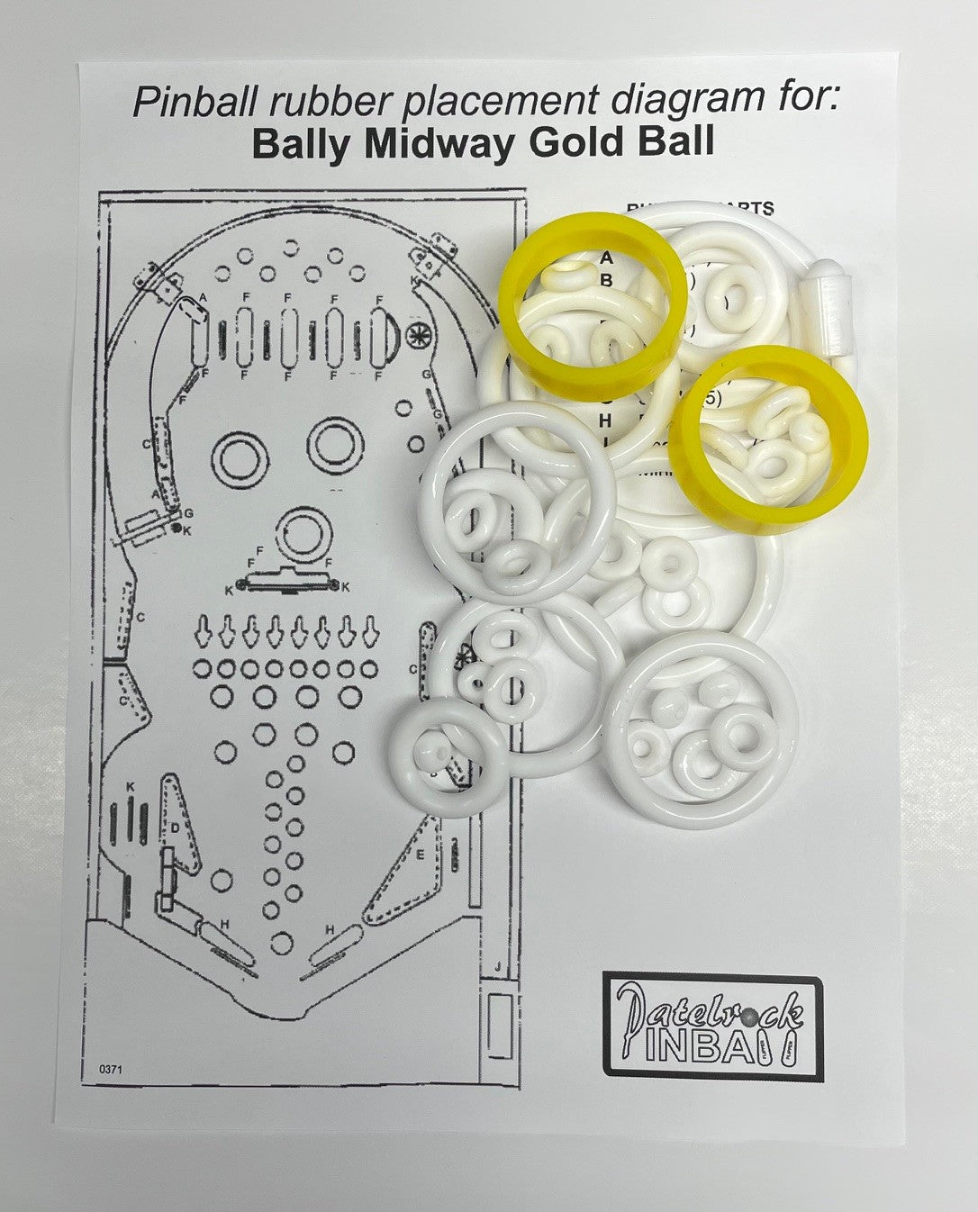 Bally Gold Ball Pinball Machine Maintenance Kit