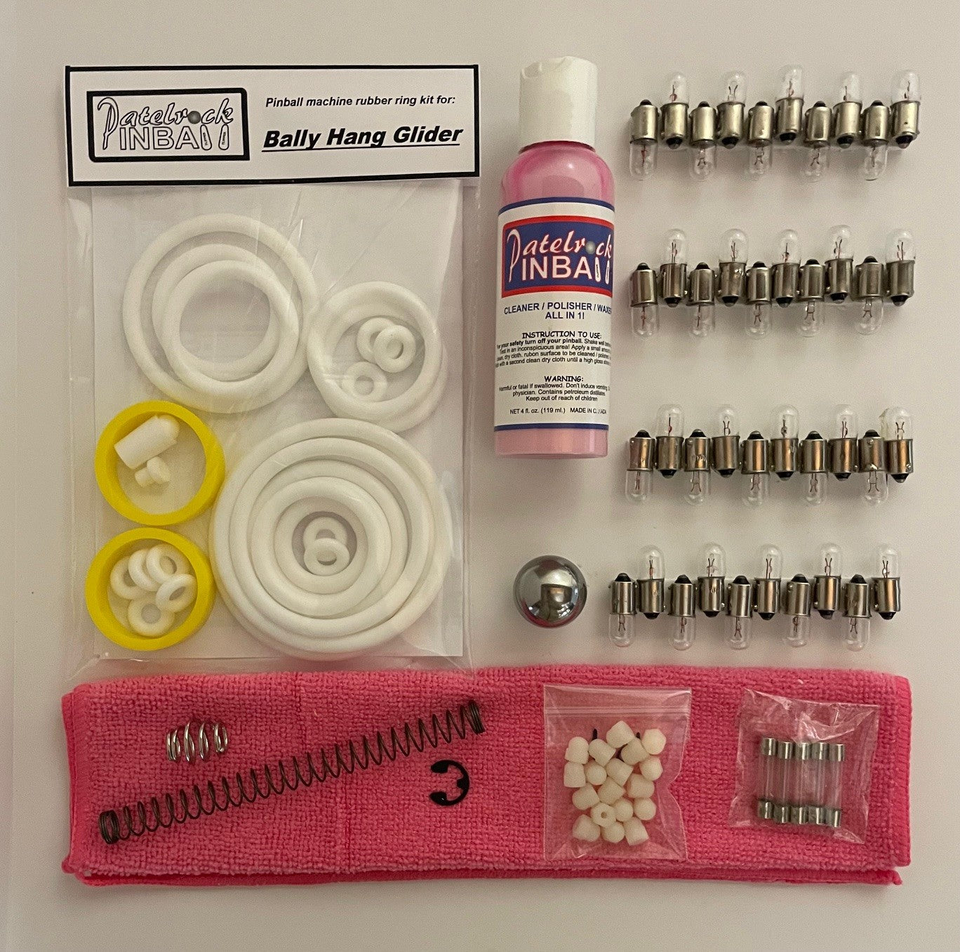 Bally Hang Glider Pinball Machine Maintenance Kit