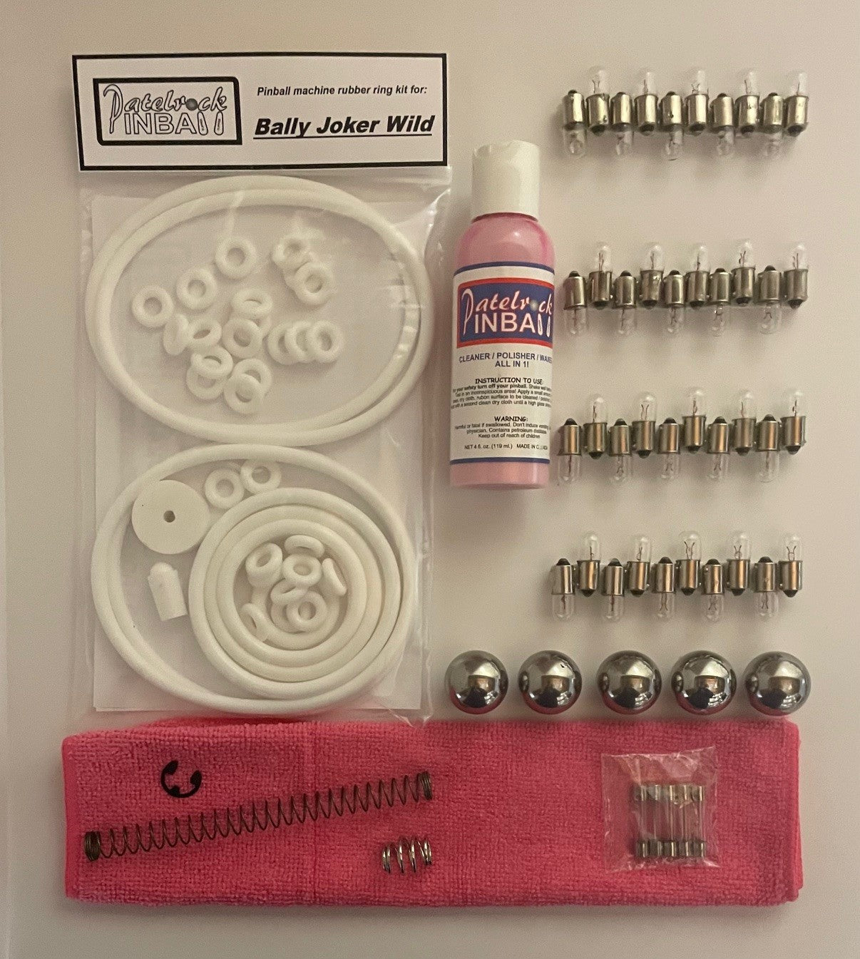Bally Joker Wild Bingo Machine Maintenance Kit