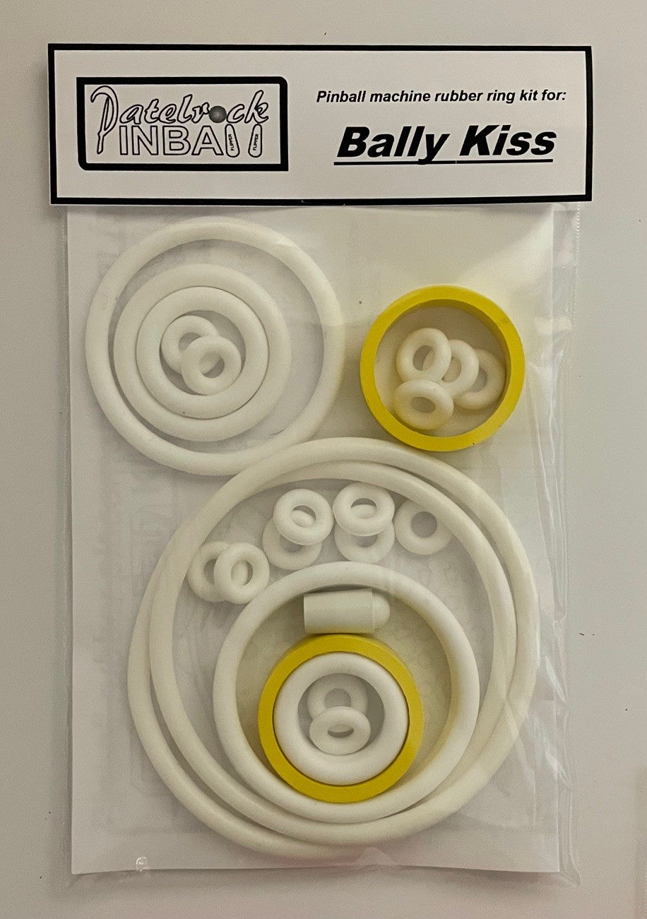 Bally Kiss Pinball Machine Rubber Ring Kit