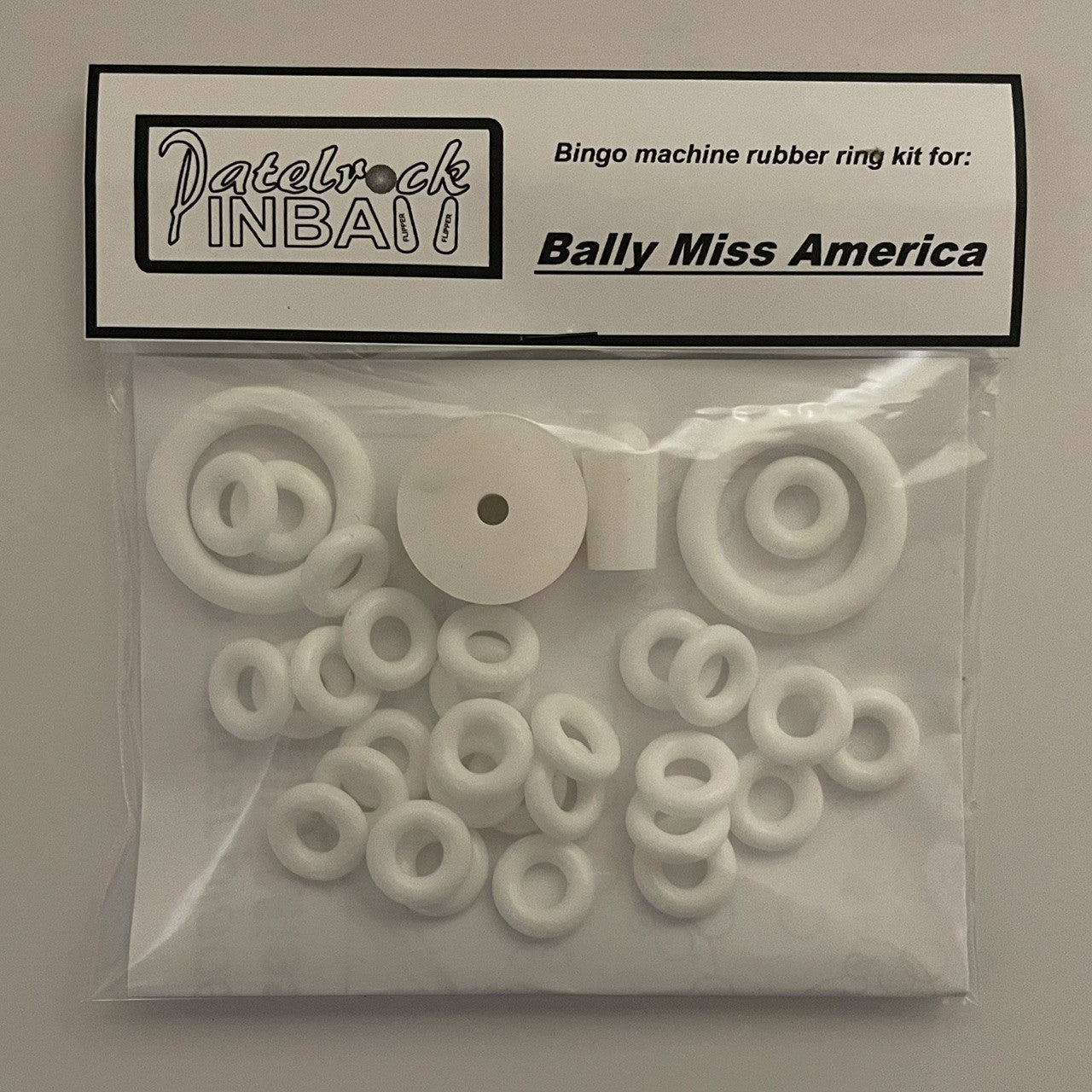 Bally Miss America Bingo Machine Rubber Ring Kit