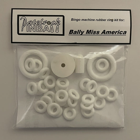 Bally Miss America Bingo Machine Rubber Ring Kit