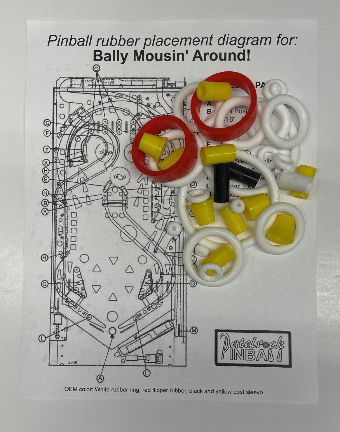Bally Mousin' Around! Pinball Machine Maintenance Kit