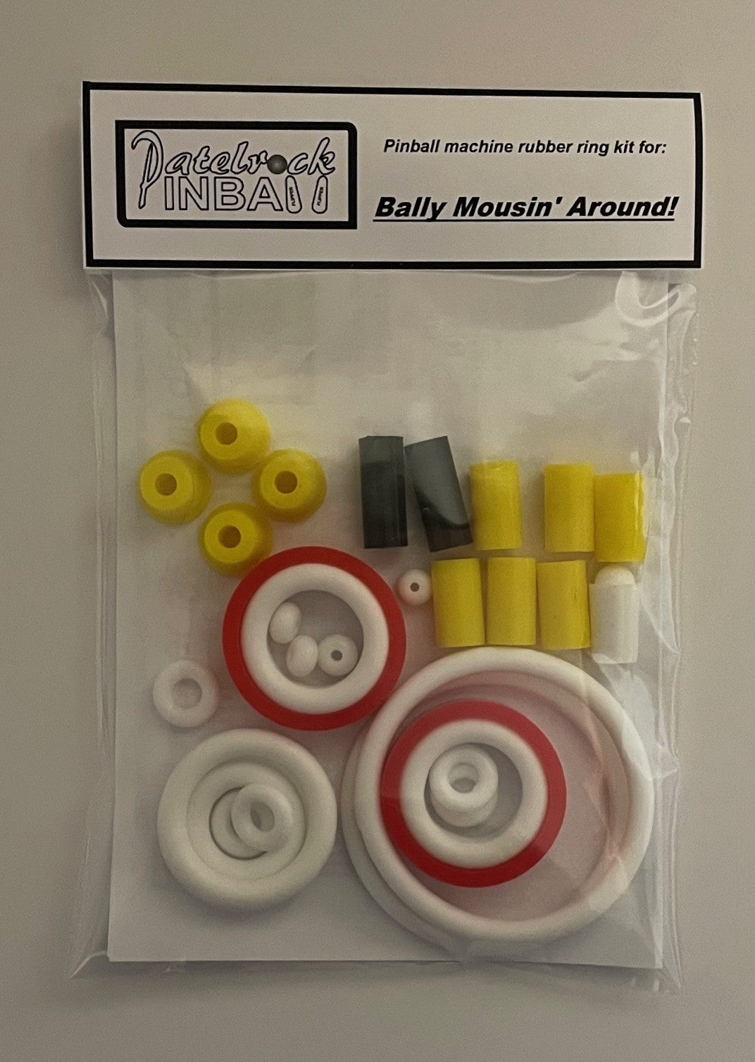 Bally Mousin' Around! Pinball Machine Rubber Ring Kit