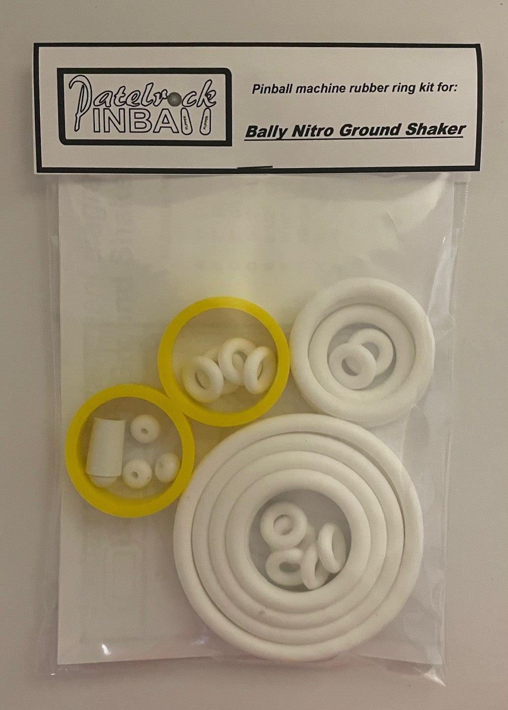 Bally Nitro Ground Shaker Pinball Machine Rubber Ring Kit