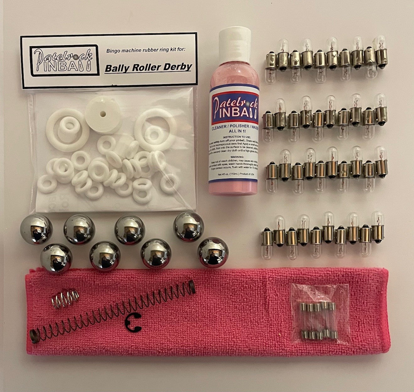 Bally Roller Derby Bingo Machine Maintenance Kit