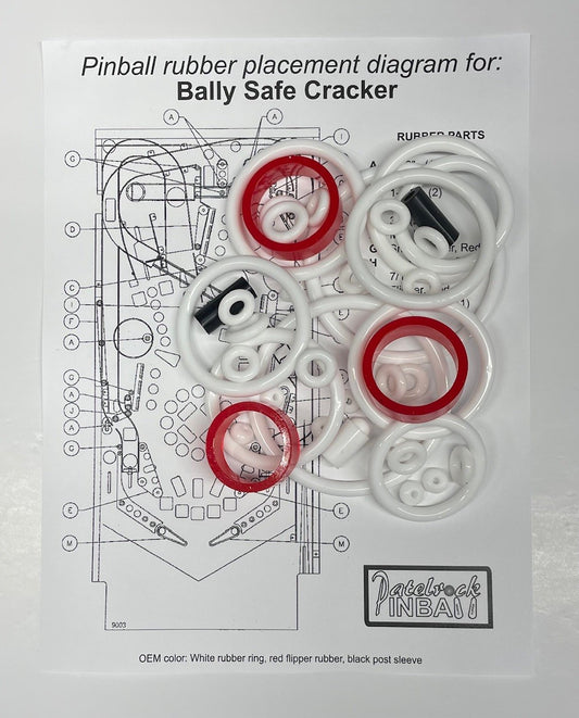 Bally Safe Cracker Pinball Machine Maintenance Kit
