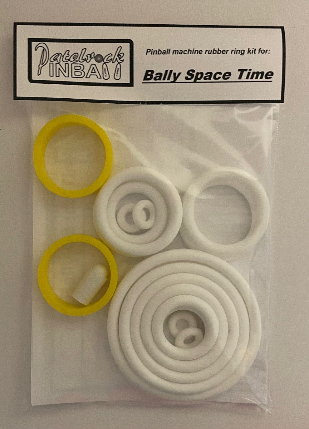 Bally Space Time Pinball Machine Rubber Ring Kit