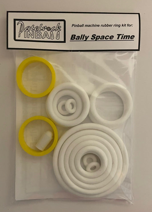 Bally Space Time Pinball Machine Rubber Ring Kit