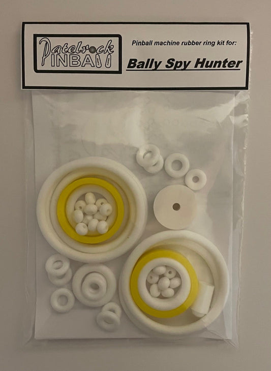 Bally Spy Hunter Pinball Machine Rubber Ring Kit