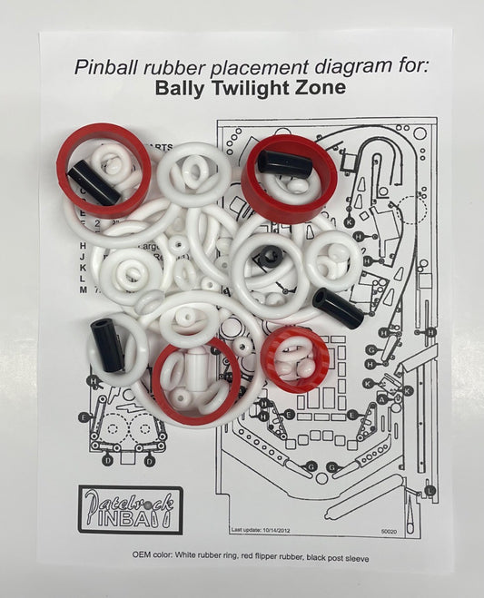 Bally Twilight Zone Pinball Machine Maintenance Kit