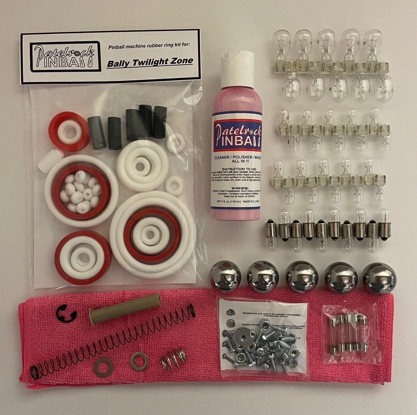 Bally Twilight Zone Pinball Machine Maintenance Kit