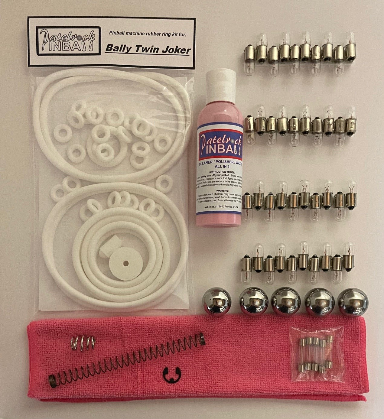 Bally Twin Joker Bingo Machine Maintenance Kit