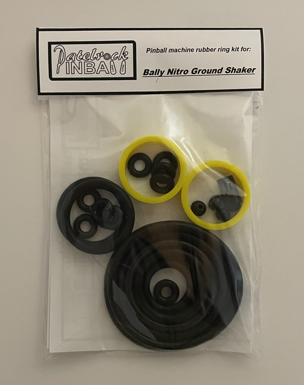 Bally Nitro Ground Shaker Pinball Machine Rubber Ring Kit