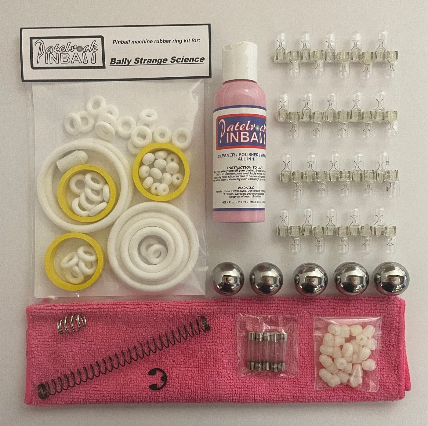 Bally Strange Science Pinball Machine Maintenance Kit