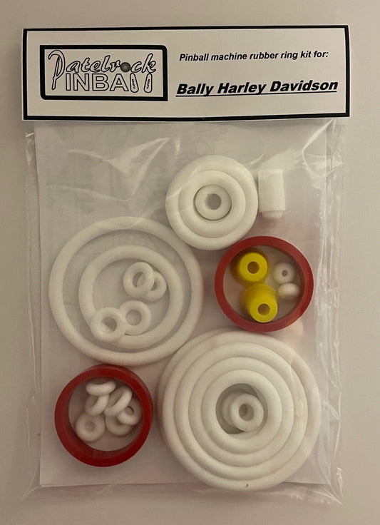 Bally Harley-Davidson Pinball Machine Rubber Ring Kit