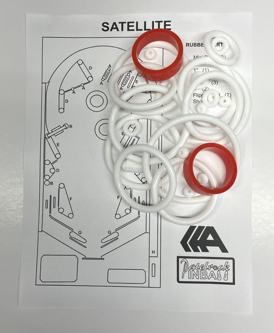 CEA Satellite Pinball Machine Rubber Ring Kit