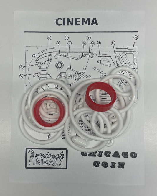 Chicago Coin Cinema Pinball Machine Maintenance Kit