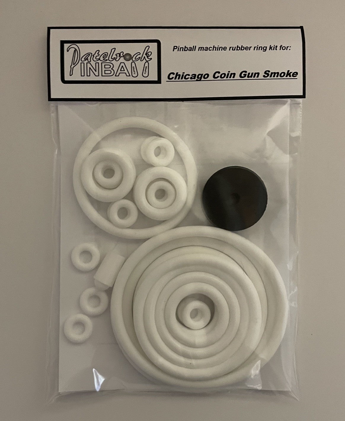 Chicago Coin Gun Smoke Pinball Machine Rubber Ring Kit