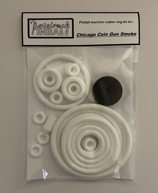Chicago Coin Gun Smoke Pinball Machine Rubber Ring Kit