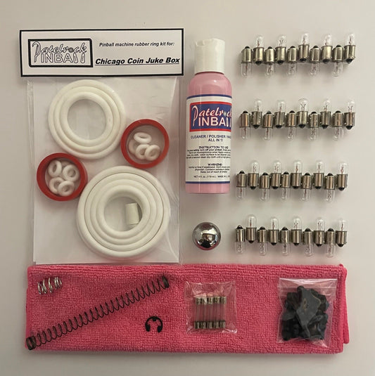 Chicago Coin Juke Box Pinball Machine Maintenance Kit