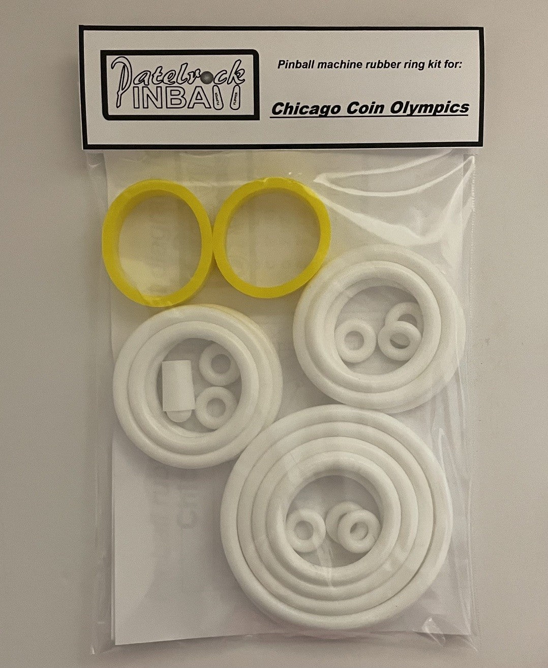 Chicago Coin Olympics Pinball Machine Rubber Ring Kit