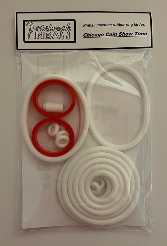 Chicago Coin Showtime Pinball Machine Rubber Ring Kit