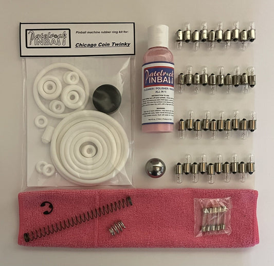 Chicago Coin Twinky Pinball Machine Maintenance Kit