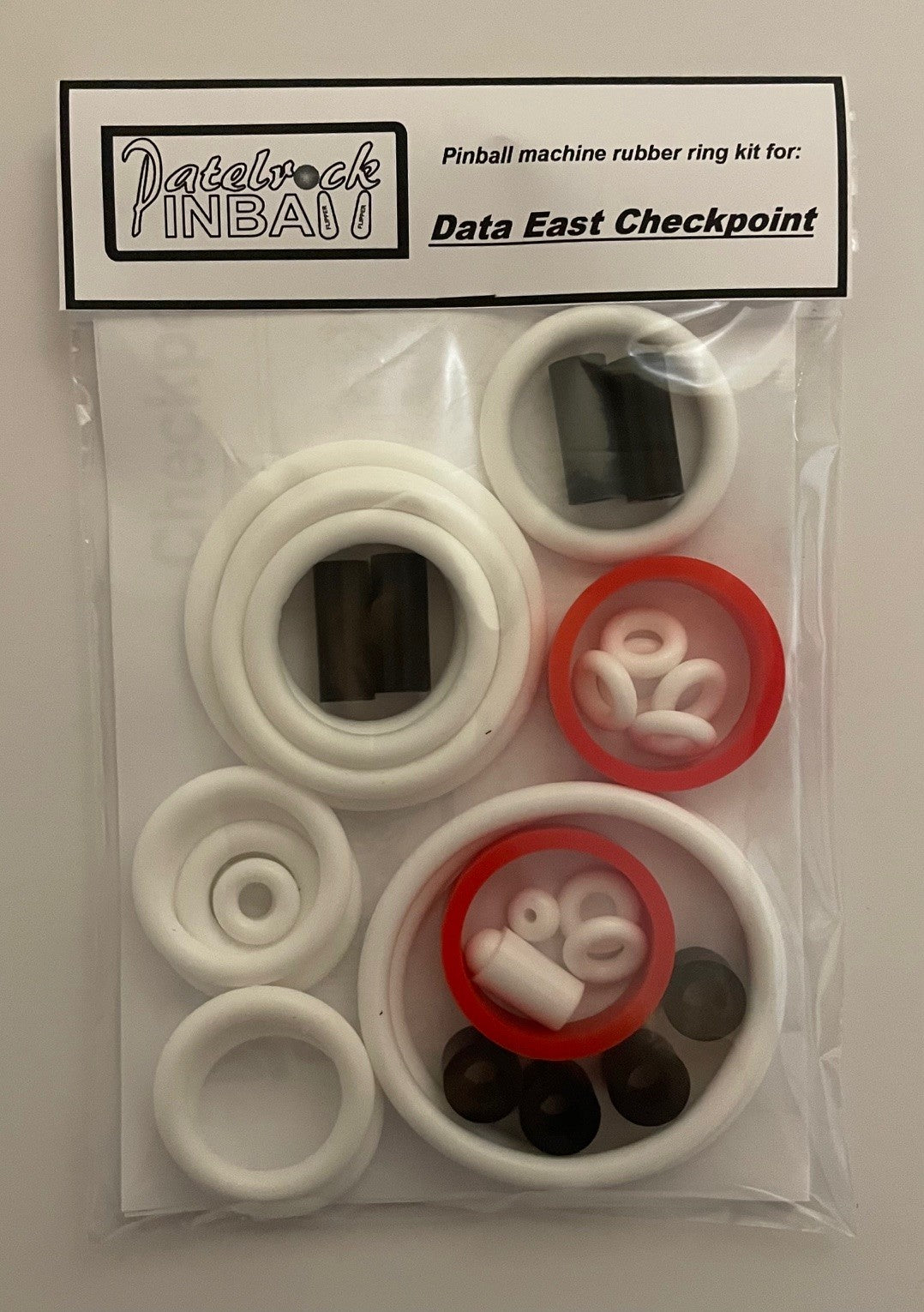 Data East Checkpoint Pinball Machine Rubber Ring Kit