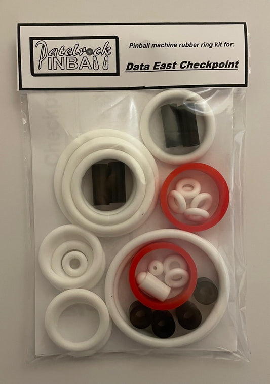 Data East Checkpoint Pinball Machine Rubber Ring Kit