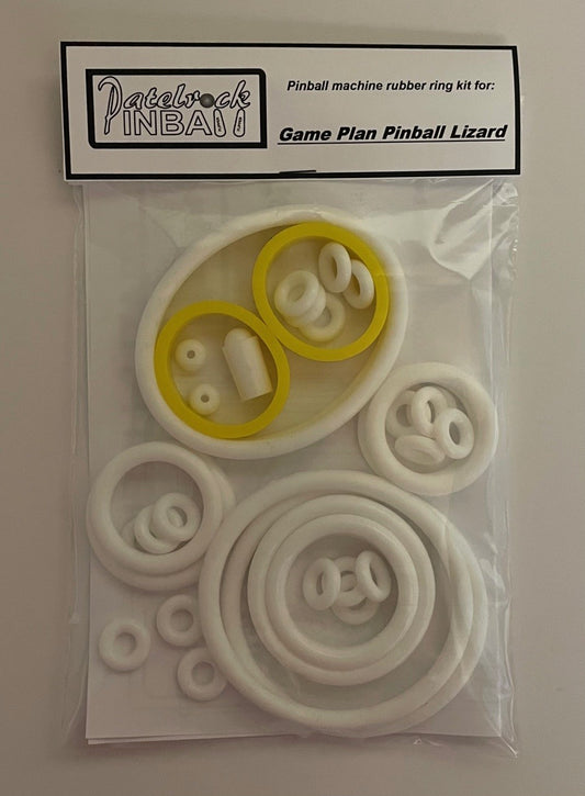 Game Plan Pinball Lizard Pinball Machine Rubber Ring Kit