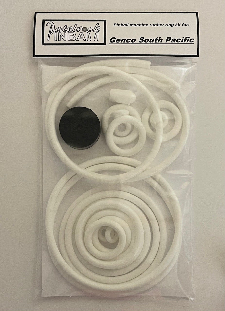 Genco South Pacific Pinball Machine Rubber Ring Kit