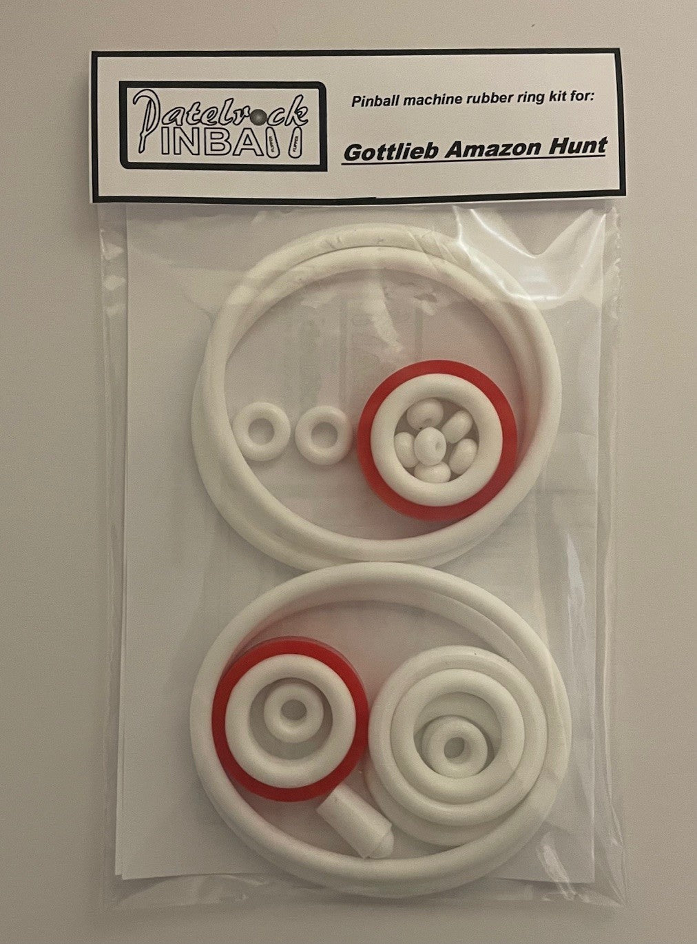 Gottlieb Amazon Hunt Pinball Machine Rubber Ring Kit