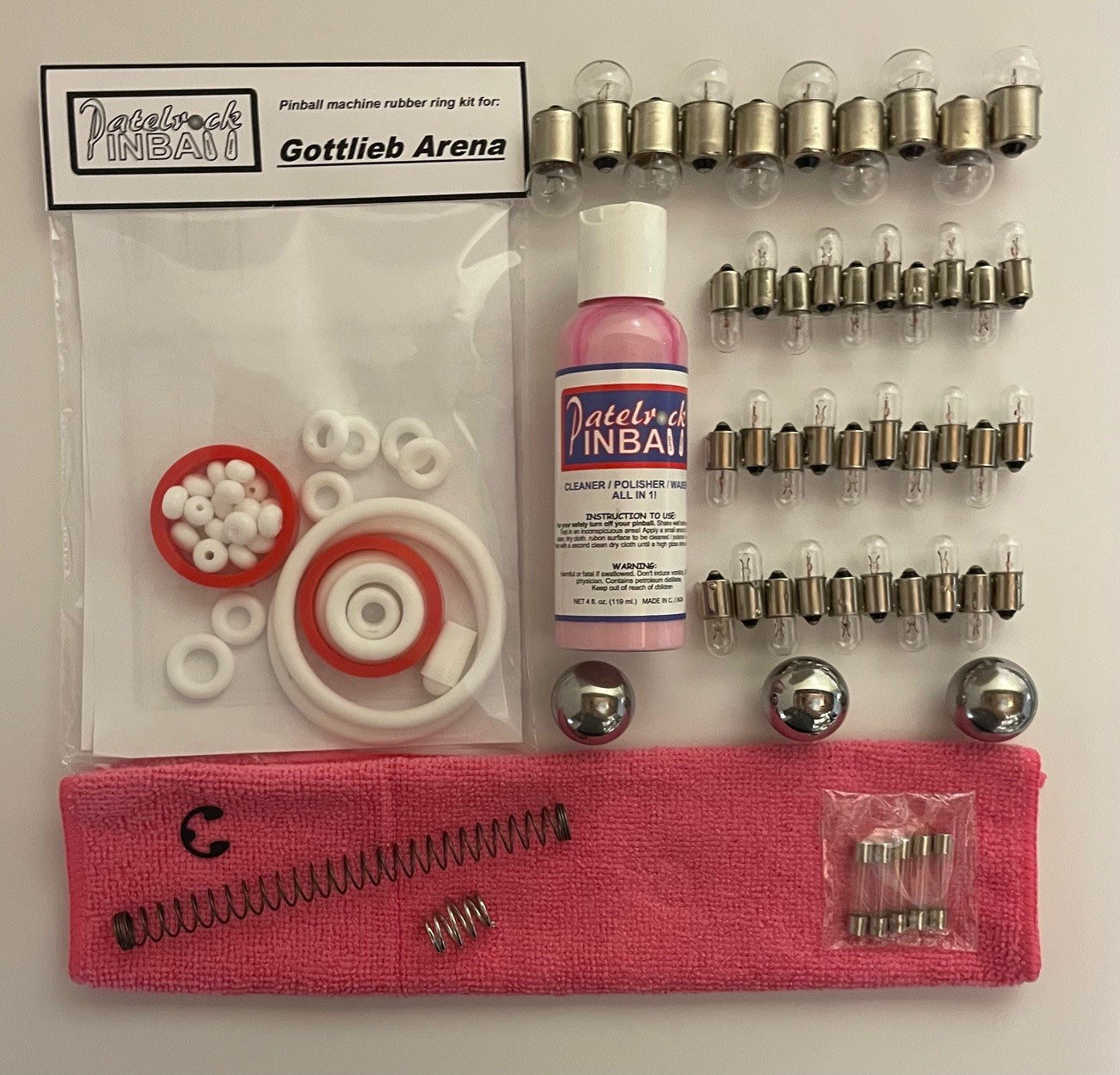 Gottlieb Arena Pinball Machine Maintenance Kit