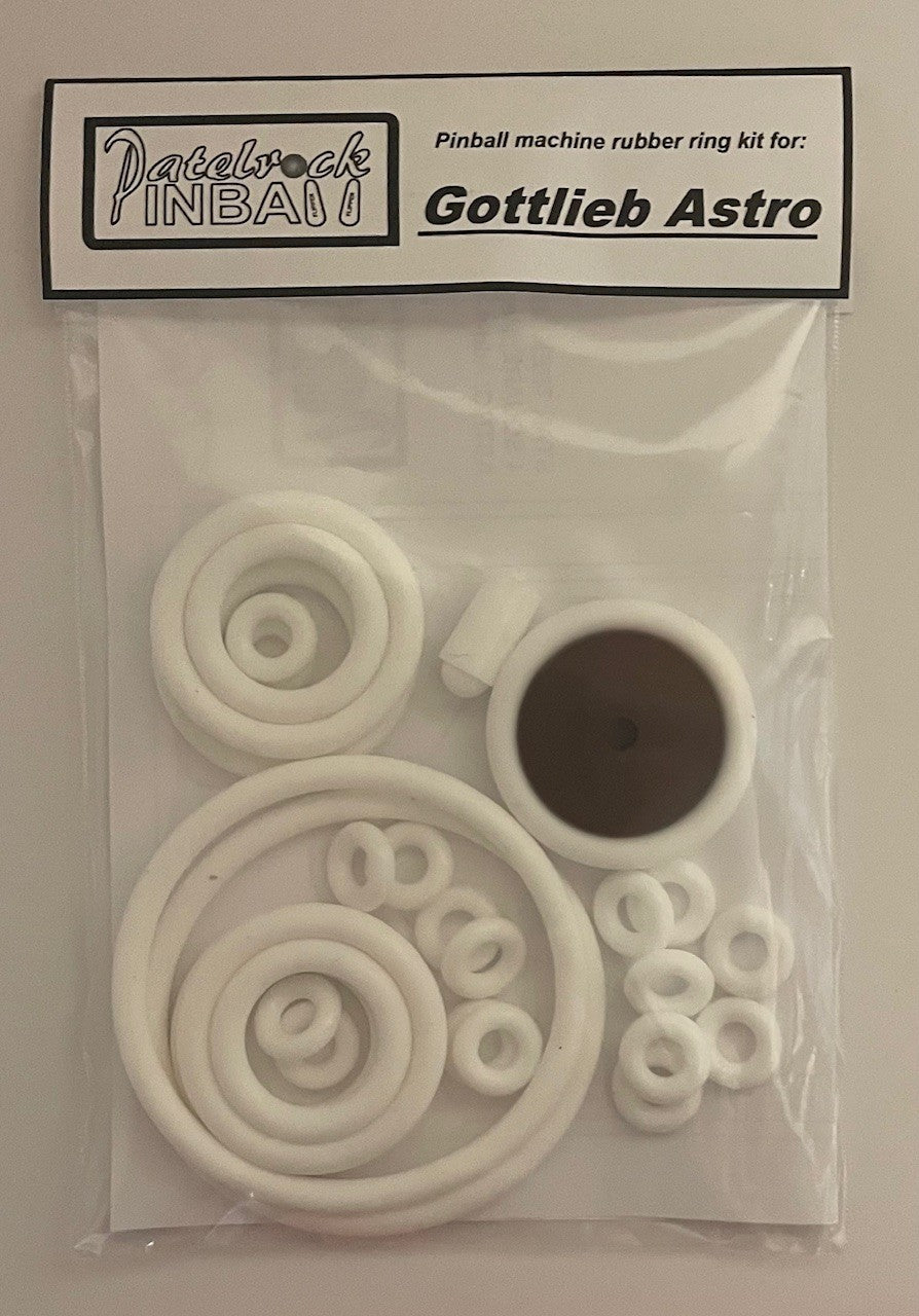 Gottlieb Astro Pinball Machine Rubber Ring Kit