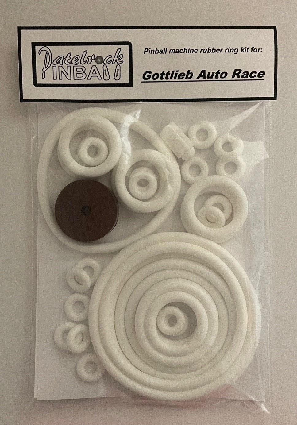 Gottlieb Auto Race Pinball Machine Rubber Ring Kit